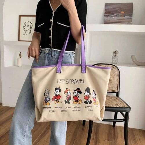 Disney cute Minnie Mickey mouse lady SEX Shoulder Bags womem messenger girls handbags
