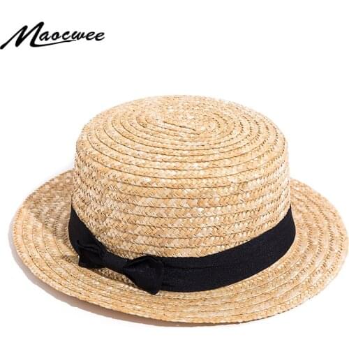 Sun Hat Woman Summer Straw Hats Retro Gold Braided Cap For Female Beach Outdoor Foldable Sun Block UV Protection Hat Visors Cap