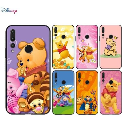 Silicone Cover Disney Winnie the Pooh For Huawei Honor 9 X 9N 8S 8C 8X 8 A V9 7S 7A 7C Pro lite Prime Play 3E Phone Case