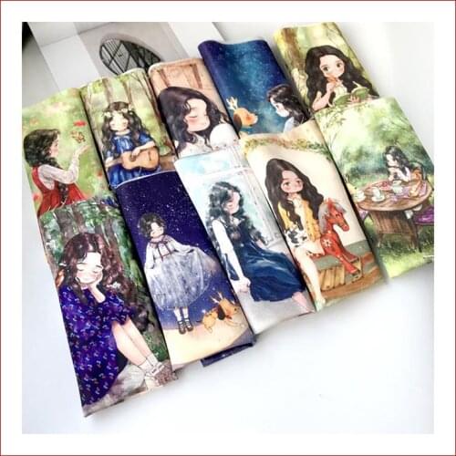 SMTA 29*50cm Sewing Fabric Cotton The Cloth Tissu Au Metre Sewing Accessories Kente Patchwork Fabrics D30