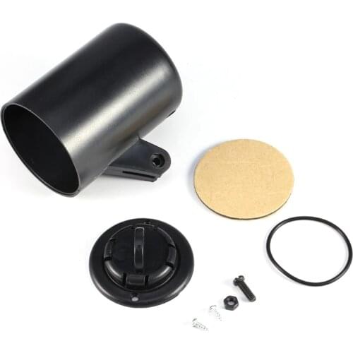 Universal Car Plastic Black Color 2" 52mm Universal Vehicle Car Single Gauge Holder Pod Cup Mount 2018