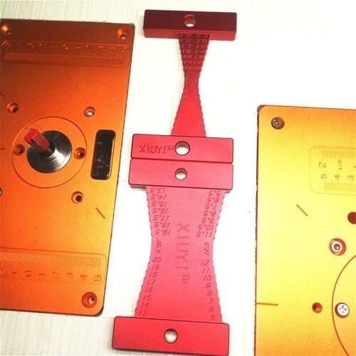 Woodworking High Precision Height Gauge 5-36.5mm Router Table Electric Circular Saw Engraving Machine Measuring Tools Ruler