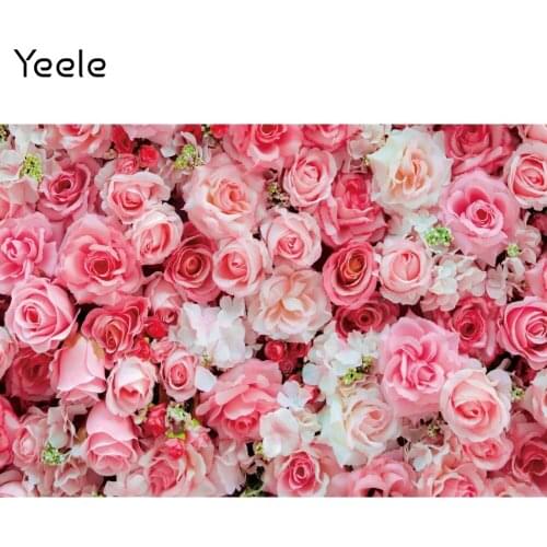 Yeele Photocall Flowers Backdrop Prop Baby Shower Portrait Birthday Weeding Background Photography For Photo Studio Photographic