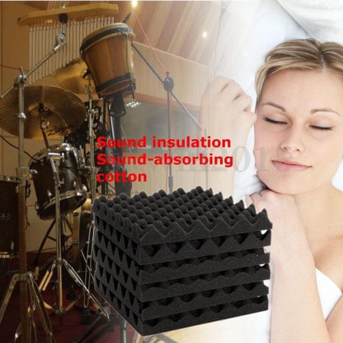 50x50x3.5cm Soundproofing Acoustic Foam Sound-Absorb Noise Sponge Foam Sound Insulation Sponge High Density Foam