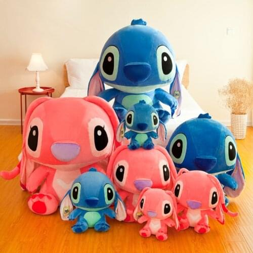 25-80CM Anime Lilo Stitch Plush Toys Stitch Plush Doll Stuffed Toys Baby Toys Pendant Toys Kids Birthday Christmas Gift