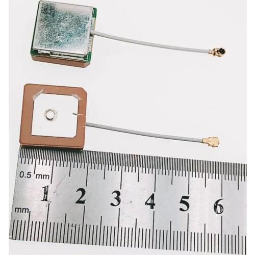 18*18mm 2.4g wifi ceramic patch antenna with pigtail to UFL