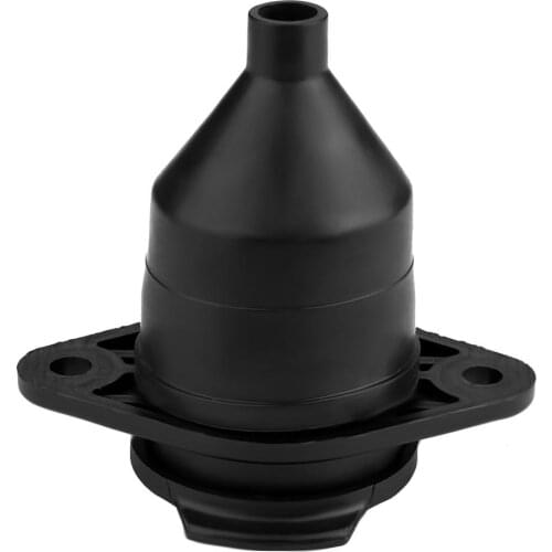 24V 7 Pin Trailer Socket Connector Adapter High quality brass pins plastic housing durable in use, for Car Semi Trailer Truck