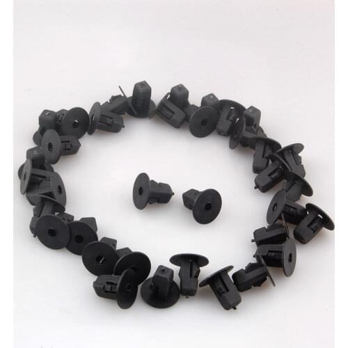 30x 9mm Nylon Car Hood Fender Screw Grommet Nut Clip Retainer 90189-06065 Car clips FIT For Toyota Camry RAV 4 Accessories