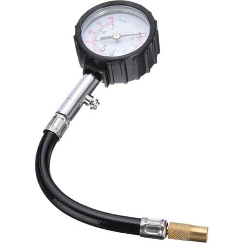 Long Tube Auto Car Bike Motor Tyre Air Pressure Gauge Meter Tire Pressure Inflator PSI Meter Vehicle Tester Monitoring System