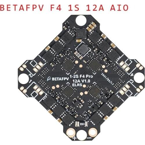 BETAFPV F4 1S 12A AIO Brushless Flight Controller with ExpressLRS Receiver For Long-range 3inch Toothpick Bwhoop Drone
