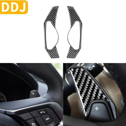 For Jaguar F-PACE XE XF S R Sport X761 X760 X260 Interior Accessories Carbon Fiber Steering Wheel Paddle Shifter Shift Extension
