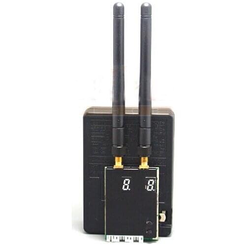 5.8G 32CH 400mW Double-way Integration FPV Transmitter for Dealing with Aerial Photography Dual Angles Antenna Free Shipping