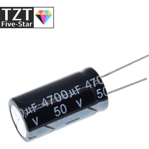 2PCS 50v4700uf 4700uf50v 18*35 50v 4700uf 18x35 Electro Electrolytic capacitor