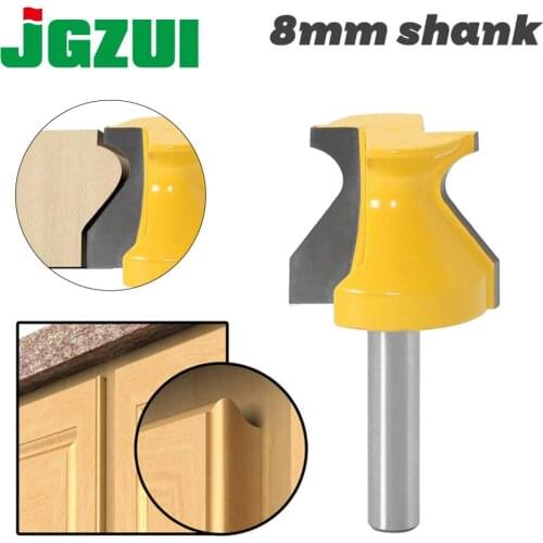 1PC 8mm Shank Door Lip Finger Grip w/ 3/16" Radius Router Bit Trimming Wood Milling Cutter for Woodwork Cutter Power Tools