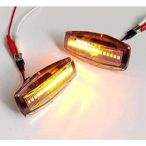 For Hyundai Coupe Elantra Getz Sonata XG Terracan Tucson i10 Flowing Water Indicator LED Side Marker Turn Signal Light Lamp