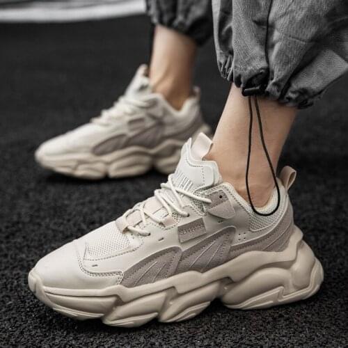 Fashion Men Running Shoes Hard-Wearing Rubber Men Sneakers Outdoor Non-slip Man Sports Shoes Jogging Shoes