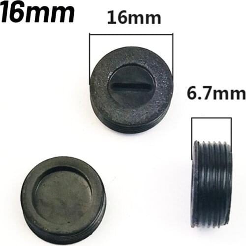 10pcs Carbon Brush Cover Dia 16mm 17mm 18mm 20mm Plastic Brush Holder Cap For Hammer Electric Drill Angle Grinder