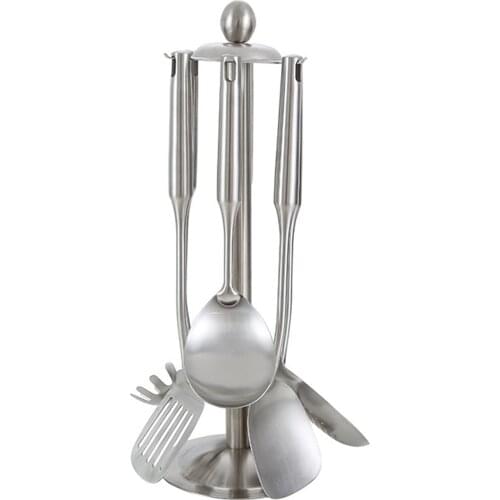 Schnesland Stainless Steel Turner Skimmer Rice Spoon Pasta Noodle Spoon Kitchen Tools