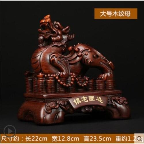 Open bright move money to move large sitting room wine cabinet wang mythical wild animal decorative arts shop home decoration