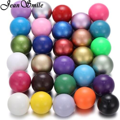 20pcs/lot New 16mm Pregnancy Necklace Colourful Balls DIY Making Mexico Ball Locket Pendant Necklace for Women Jewelry