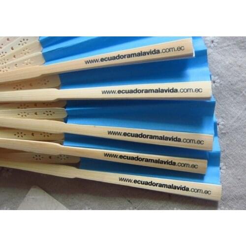 Support the printed word for fans brand New 150Piece/Lot China Folding Wedding Silk Fan Personalized Wedding Favors For Guests