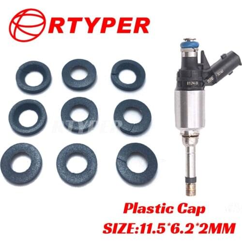 100 PCS GDI Direct Fuel Injector Rubber Gasket 22040 For Denso Injection