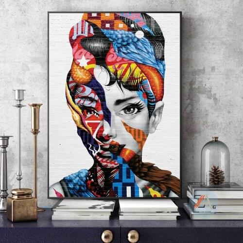 Modern Graffiti Art Canvas Painting Posters And Prints Quadros Cuadros Wall Street Art Picture For Living Room Home Decor