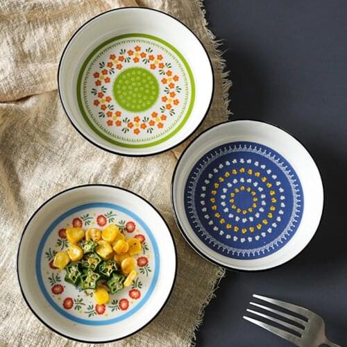 1P Ceramic Sauce Bowl Cute Sauce Dish Mini Soy Sauce Dish Vinegar Seasoning Plate Dip Bowl Small Dessert Fruit Plate Tableware