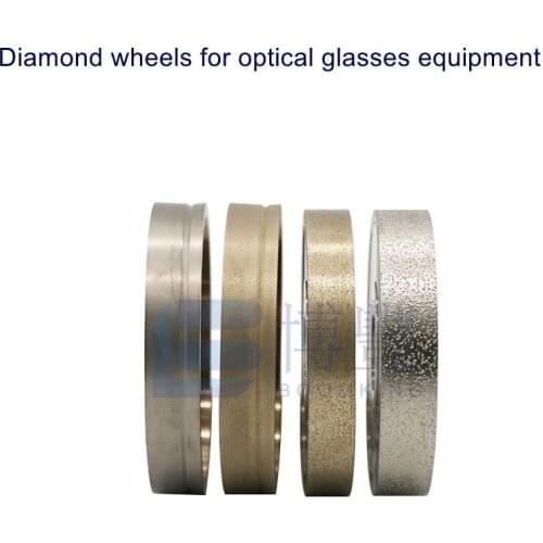Customize auto lens edger diamond wheels,Diamond grinding disk sanding wheel for optical lens,used for optical glasses equipment
