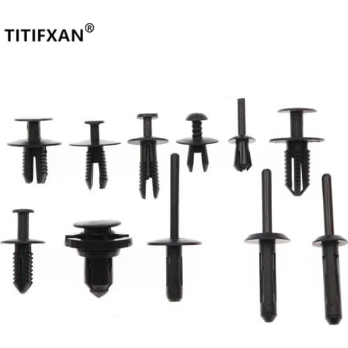 Auto bumper fender wheel arch trunk lining trim push-in clips for BMW X6/X3/X5/X1, 1/3/5/7 series deflector fasteners rivet