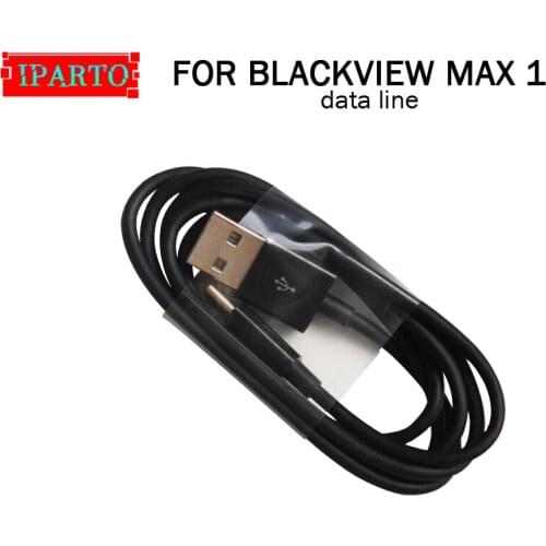 BLACKVIEW MAX 1 USB Cable 100% Official Original High Quality Micro USB Wire Mobile Phone Accessories For BLACKVIEW MAX 1