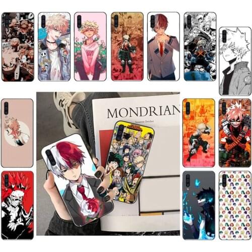 Anime My Hero Academia deku bakugou Boku Phone Case For Samsung A41 A31 A50 A32 A11 A12 A02 A52 A21 M31 A72 A51 A70 A71