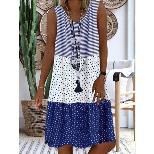 HaiN Summer Striped Dresses China