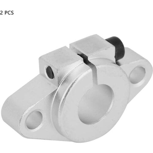 2pcs SHF12 Bracket Linear Rail Shaft Rod Guide Support Stand Linear Guide Support Round Guide Rail For Printer Engraving Machine