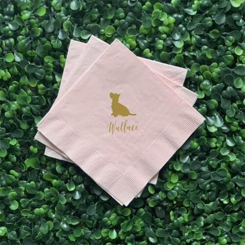 Personalized Wedding Napkins, Bridal Shower, Rehearsal Dinner, Engagement Party, Custom Bar Napkins, Custom Wedding Napkins