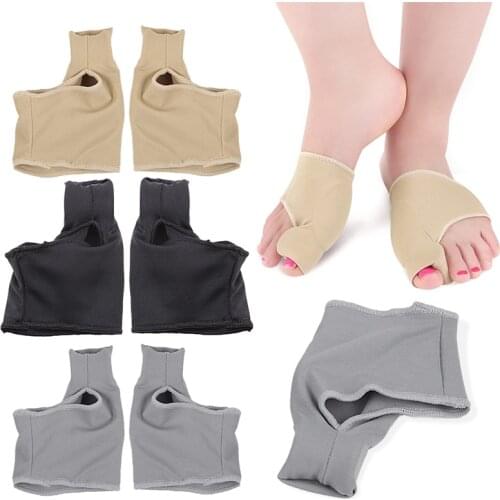 Toe Separator Hallux Valgus Bunion Corrector Orthotics Feet Bone Thumb Adjuster Correction Sock Straightener Pedicure Tool 2Pcs