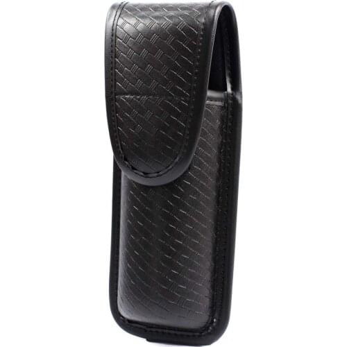 ROCOTACTICAL MK4 Hidden Snap OC Spray Pouch, Top Flap, Basketweave Black, Holster Only