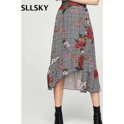 Женские летние юбки SLLSKY China At AliExpress