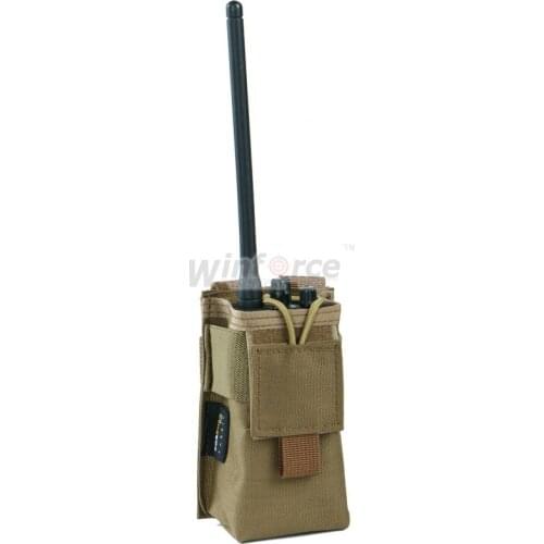 WINFORCE Tactical Gear/WU-17 Short Radio MOLLE Pouch / 100% CORDURA / QUALITY GUARANTEED MILITARY AND OUTDOOR UTILITY POUCH