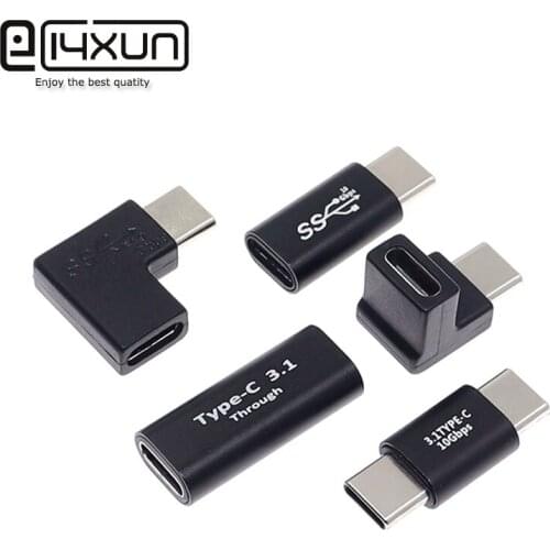 USB 3.1 Type C Adapter Female To Male Converter 10 Gbps USB C Charge Data Sync Extension Connector Plug for Laptop Tablet Phone