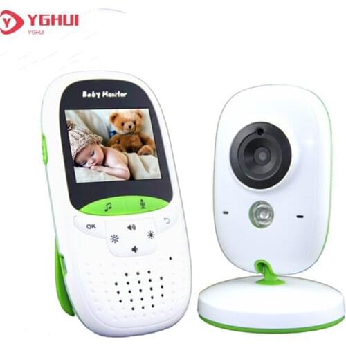 Video Baby Monitor 2.4G Wireless With 2.0 Inches LCD 2 Way Audio Talk Night Vision Surveillance Security Camera Babysitter