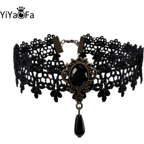 YiYaoFa Simple Choker Necklace for Women Gothic Jewelry Concise Collar Necklaces Pendants Fashion Lady Party Jewelry Y391
