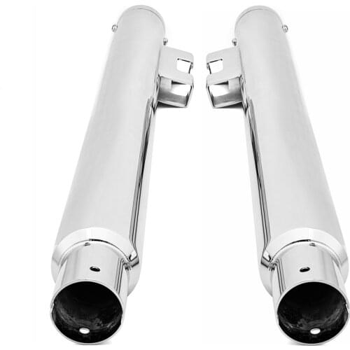 Motorcycle Accessories For Harley 1995-2016 Touring Dresser Bagger 2009-2020 Trike Family Chrome 2.5" Slip-On Exhaust Muffler