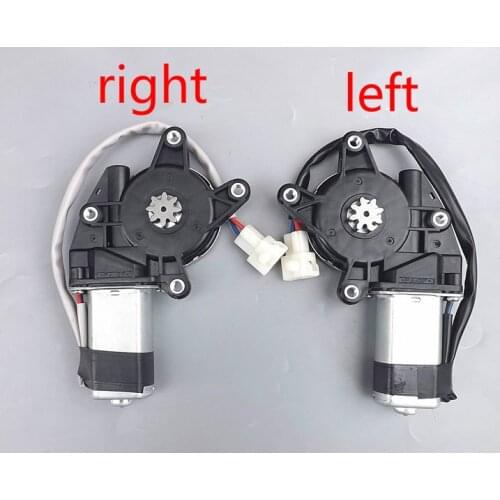 AZGIANT Car Window Motor Engine Part Electric Window Glass Lift Accessories 12v 4 holes 8 teeth