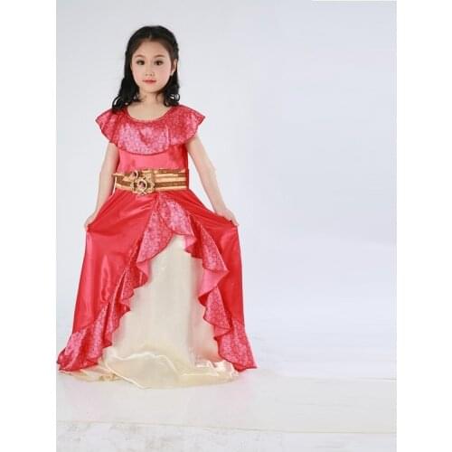 Princess elena of avalor costume party elena avalor for girl dress birthday halloween costumes for kids girls children Child