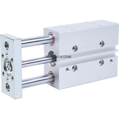 DFM-12 P-A-GF P-A-KF 3 Axis with Guide Bar Guided Pneumatic Air Cylinder DFM DFM-12-20-P-A-GF DFM-12-25-P-A-GF