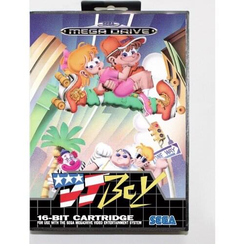 Dj boy 16 bit SEGA MD Game Card With Retail Box For Sega Mega Drive For Genesis