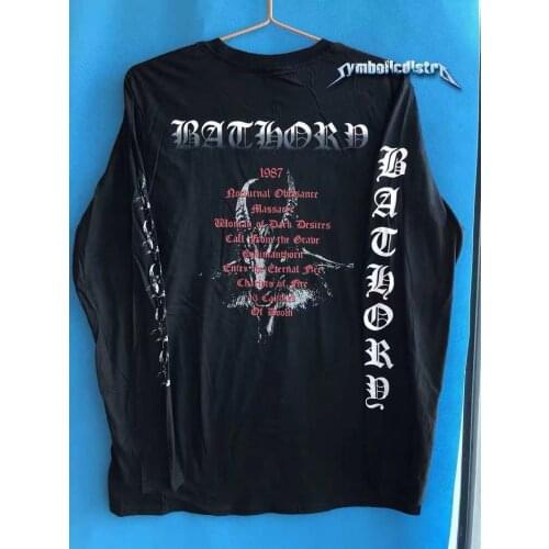 GILDAN76000 180g 100%Cotto Adult Round Neck Long Sleeve T Shirt Hip Hop, Rock, Metal, Straight Breathable No Touch Print Process