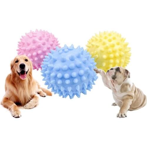 Dog Toys Pets Chew Molar Balls Puppy Cat Teeth Cleaning Toy Wear-Resistant Small Medium-sized Dogs Interactive Training Toy Ball