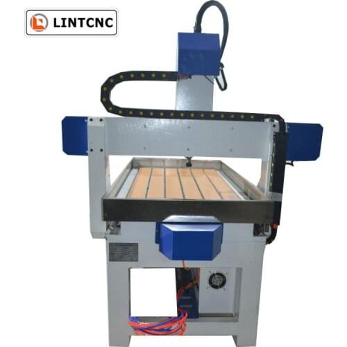 LINTCNC Customized advertising cnc router machine,wood foam aluminum cutting engraving 3d 6012